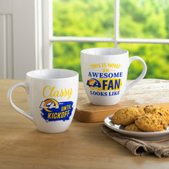 Los Angeles Rams, Ceramic Cup O'Java 17oz Gift Set