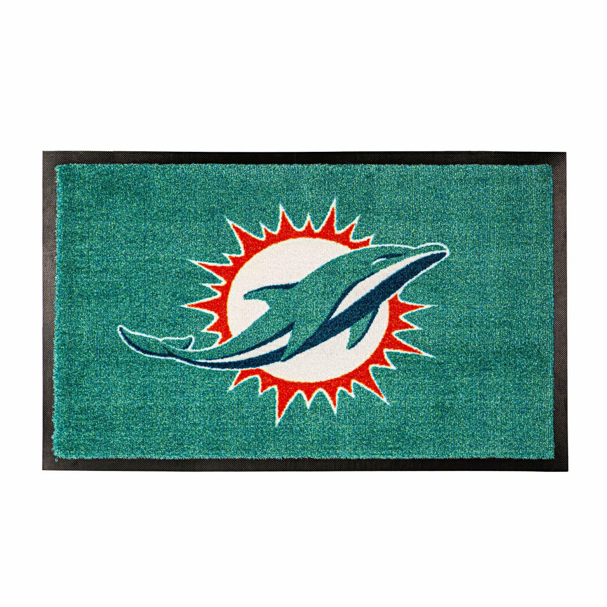 3'x5' Large USA Indoor Outdoor Entryway Mat, Miami Dolphins