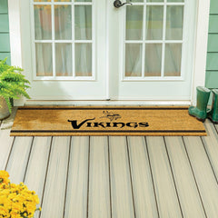 Minnesota Vikings Extra Large One Color Coir Mat, 60"x24"