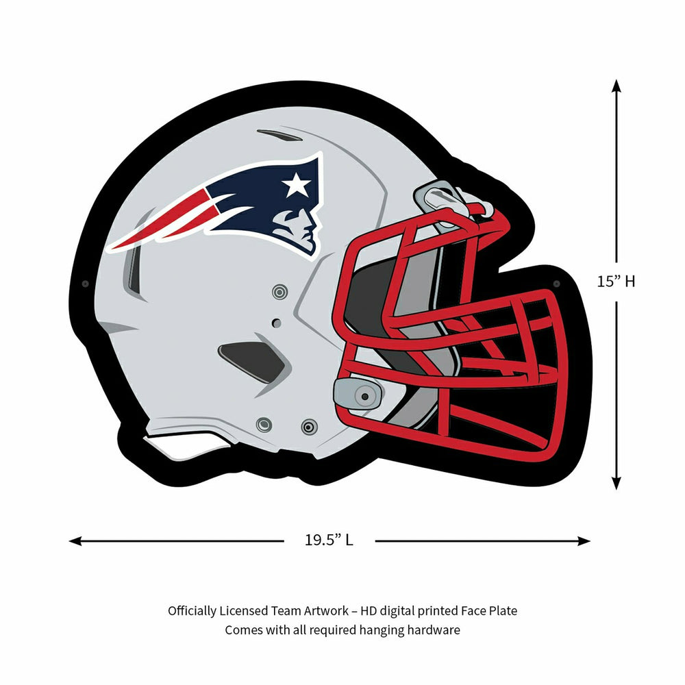 LED Wall Decor, Helmet, New England Patriots