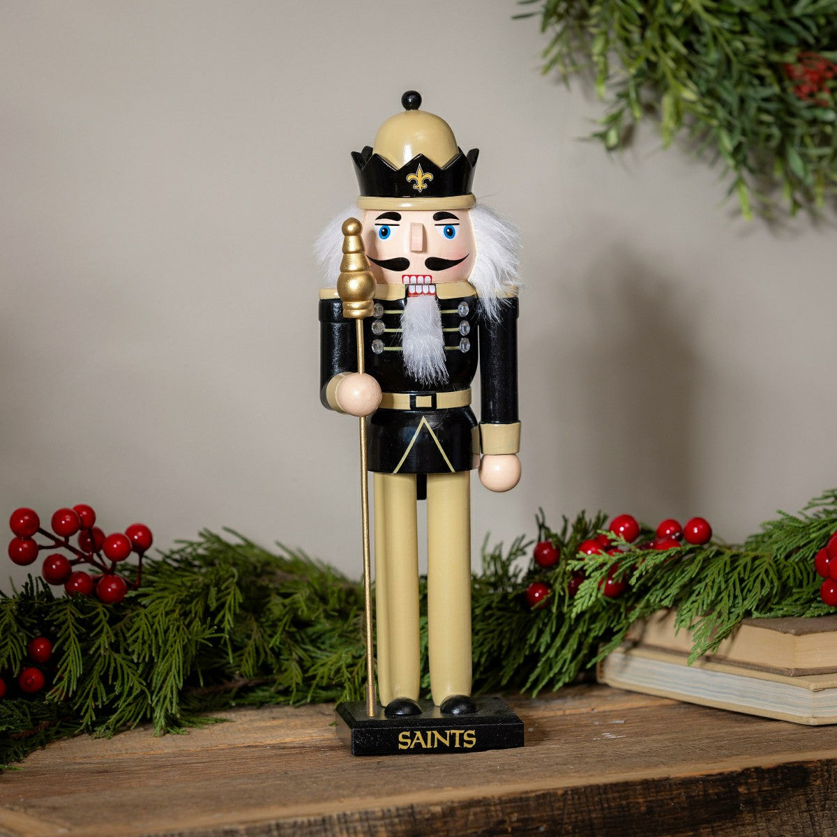 Nutcracker Statue, New Orleans Saints