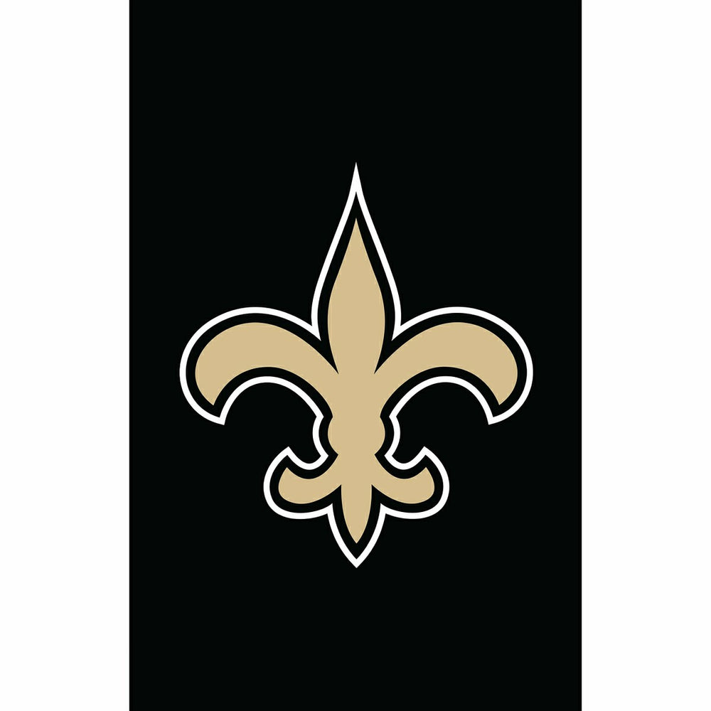New Orleans Saints Applique Garden Flag