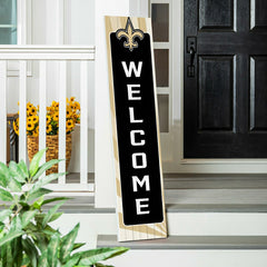 New Orleans Saints Summer Seasonal Single Sided Large Leaner, 46"