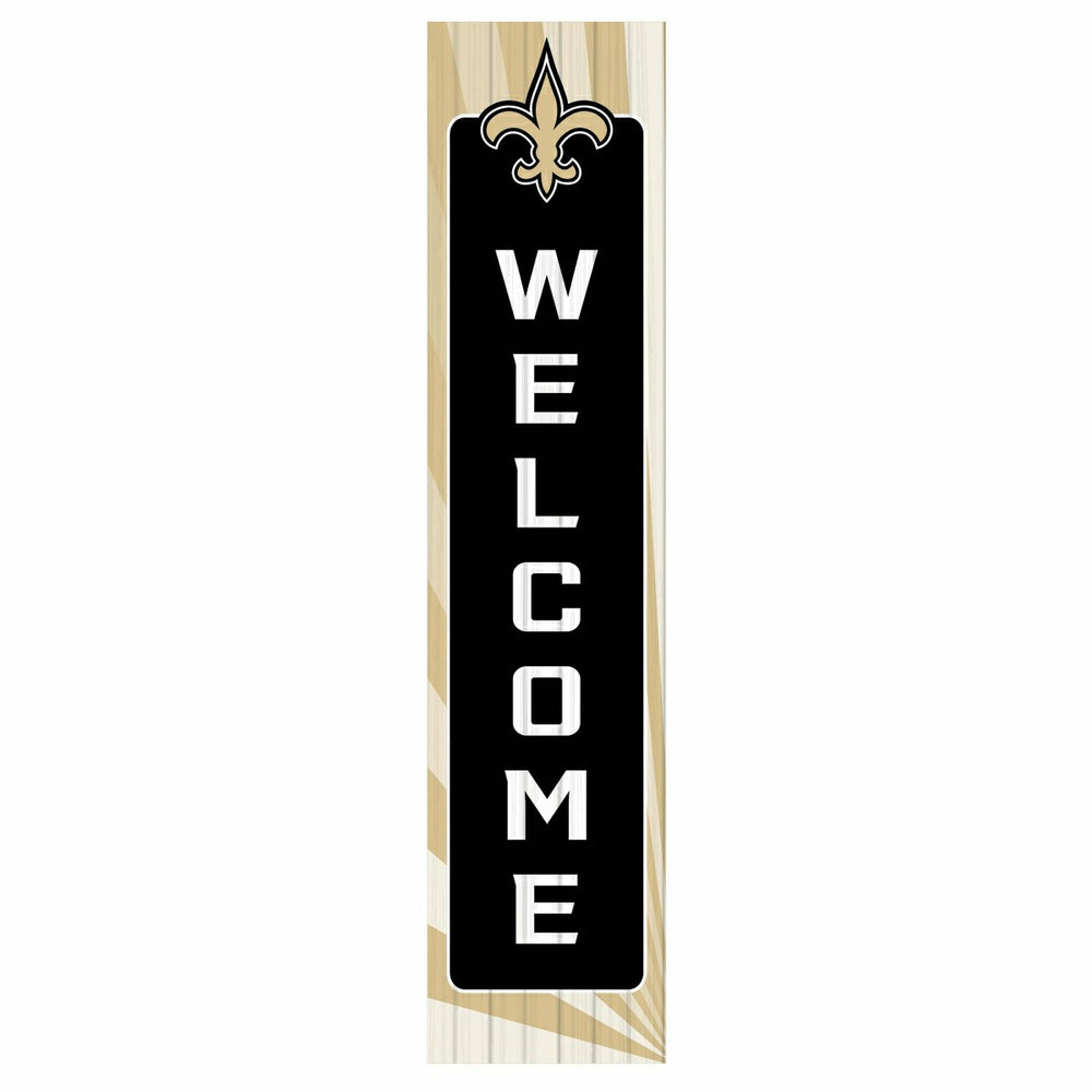 New Orleans Saints Summer Seasonal Single Sided Large Leaner, 46"