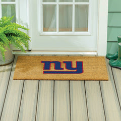 New York Giants Large Full Color Coir Mat, 36"x24"
