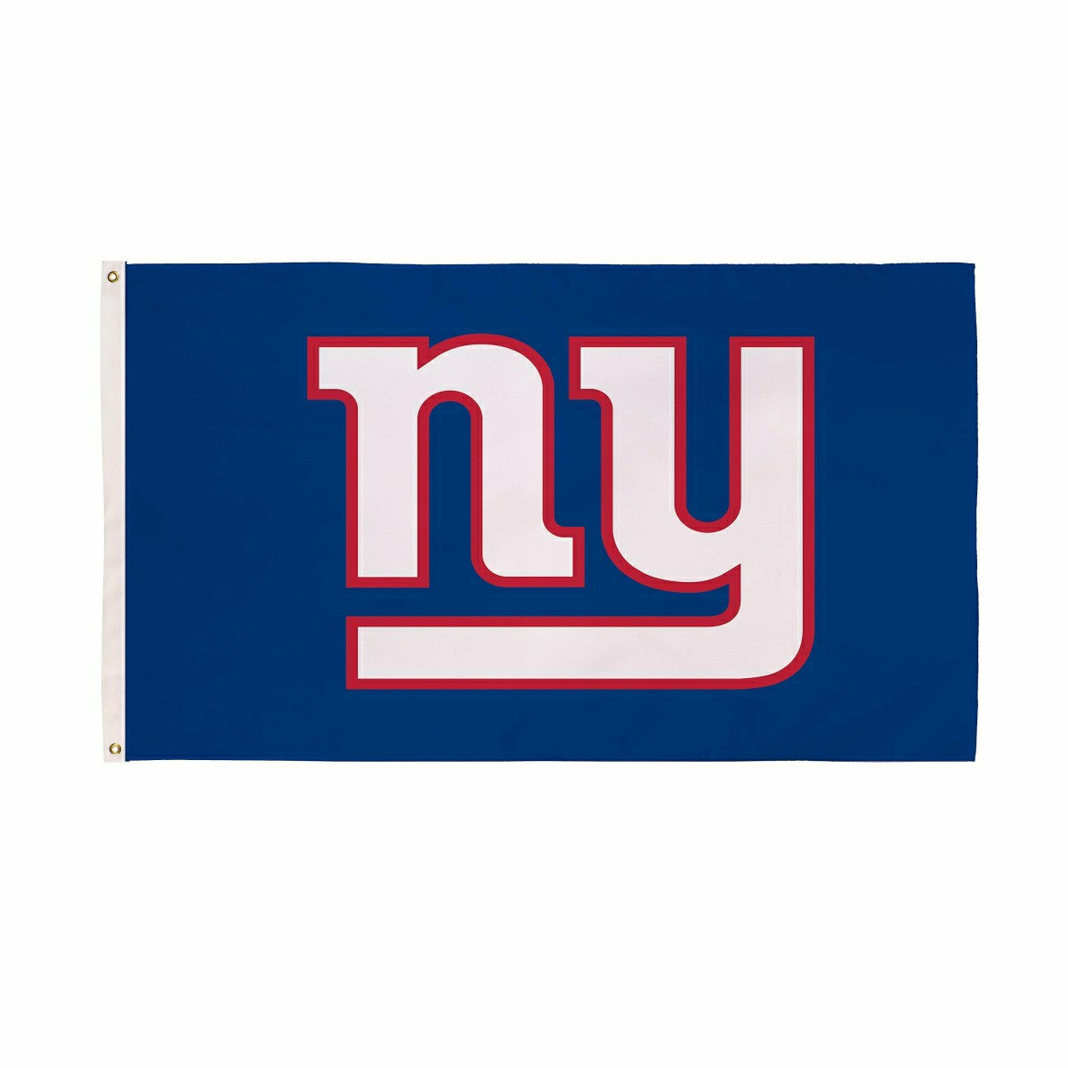 New York Giants Single Sided Flag with 2 Grommets, 3'x5'