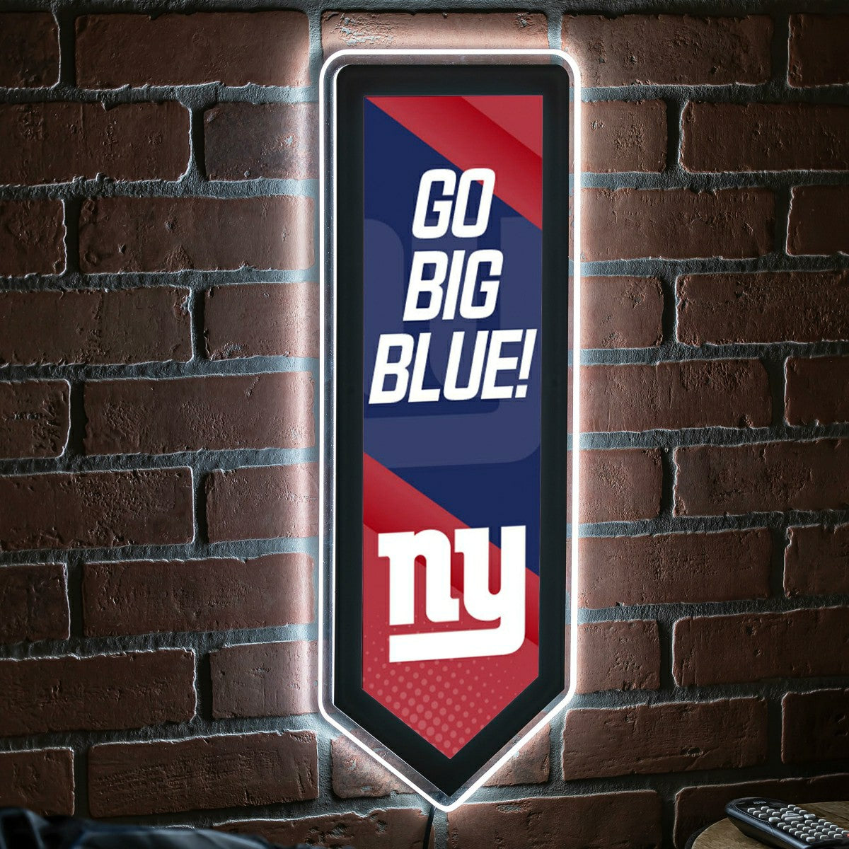 LED Wall Decor, Pennant, New York Giants