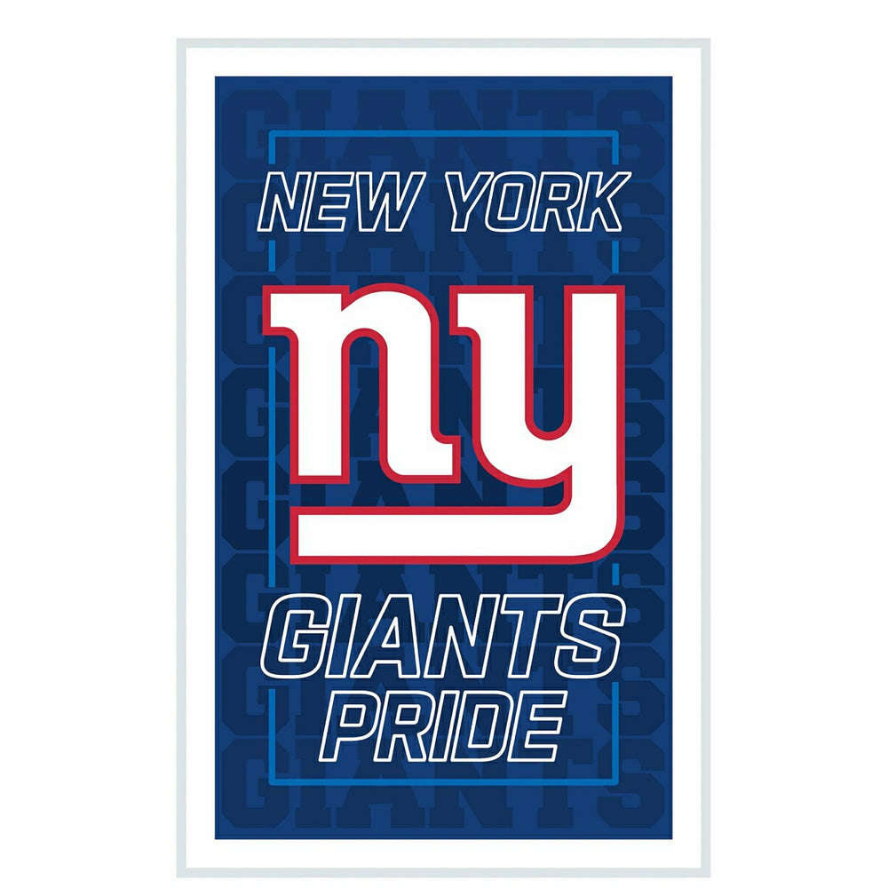 New York Giants NFL Football Rectangle Neolite LED Decor