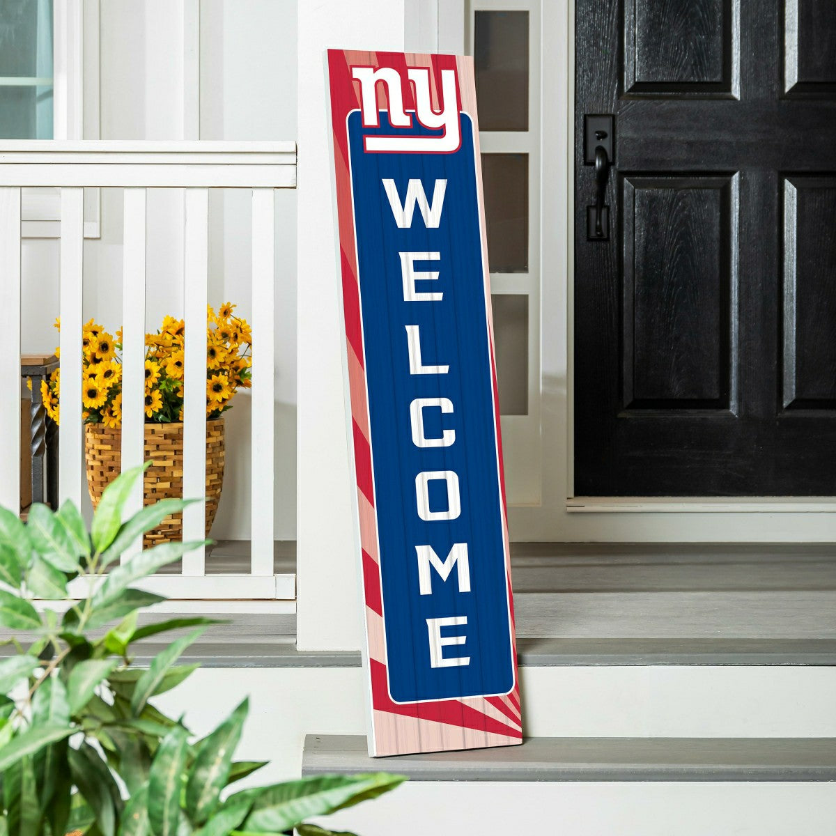 New York Giants Summer Seasonal Single Sided Large Leaner, 46"