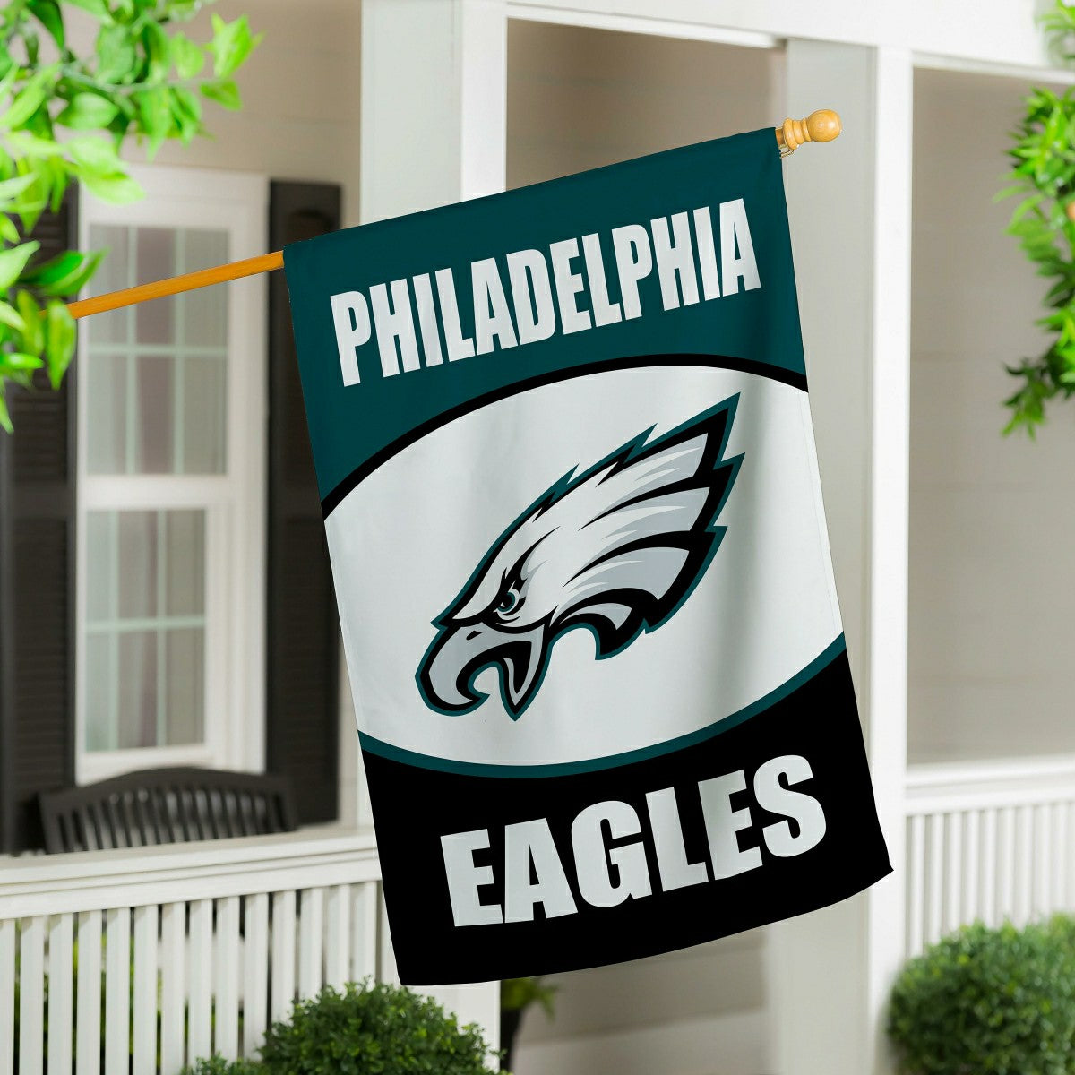 Philadelphia Eagles Suede House Flag