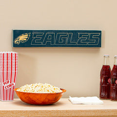 Philadelphia Eagles Engraved Wood Sign, 3.5" x 18"