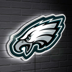 Philadelphia Eagles LED Wall Decor, Glazelite, Logo