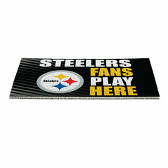 Pittsburgh Steelers Fan Mat, 28"x16"