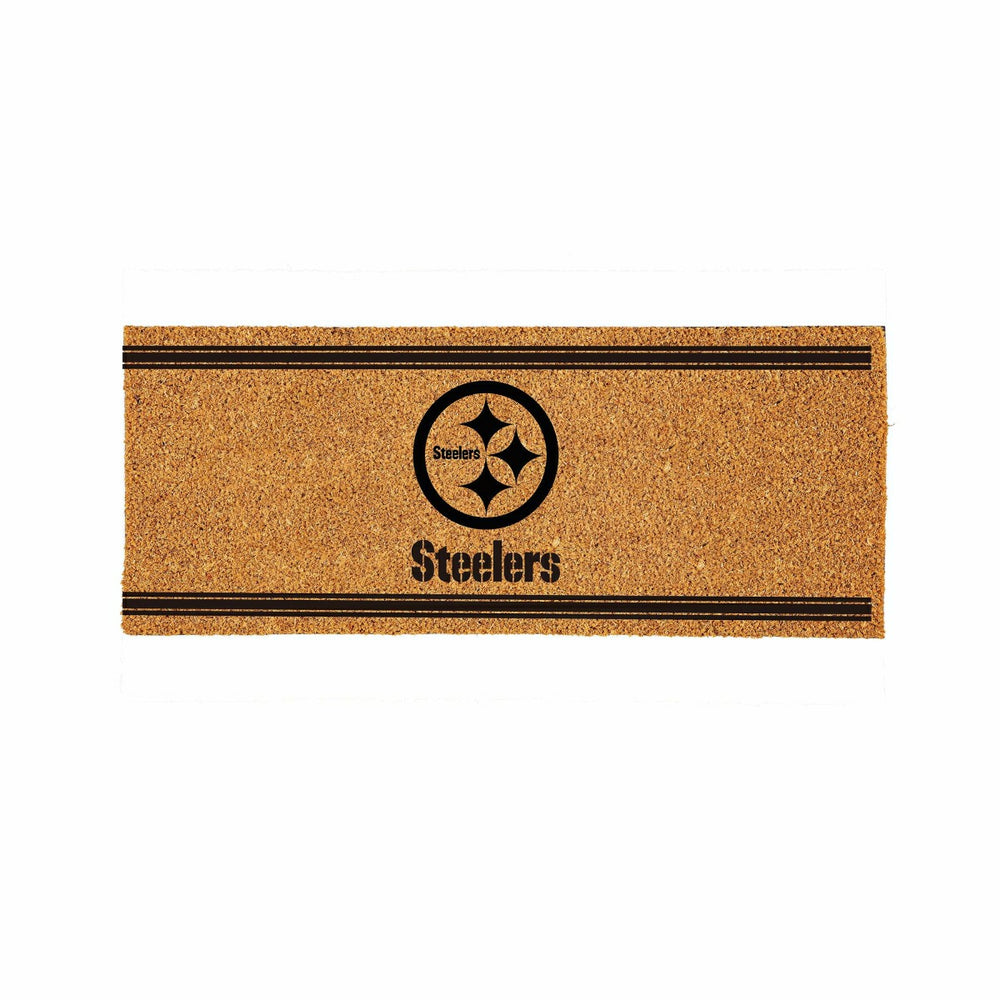 Pittsburgh Steelers Extra Large One Color Coir Mat, 60"x24"