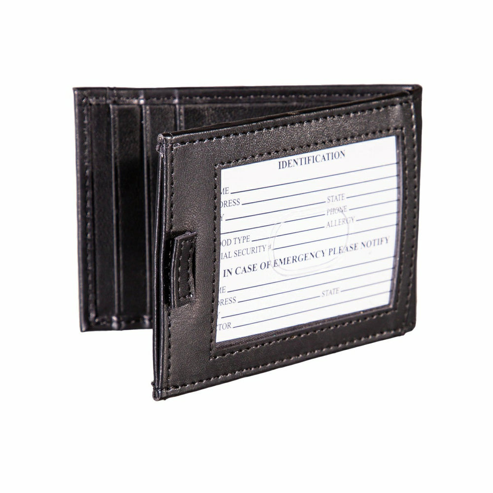 Front Pocket Wallet w/ RFID Blocking, Pittsburgh Steelers, Black