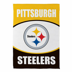 Pittsburgh Steelers Suede Flag, House