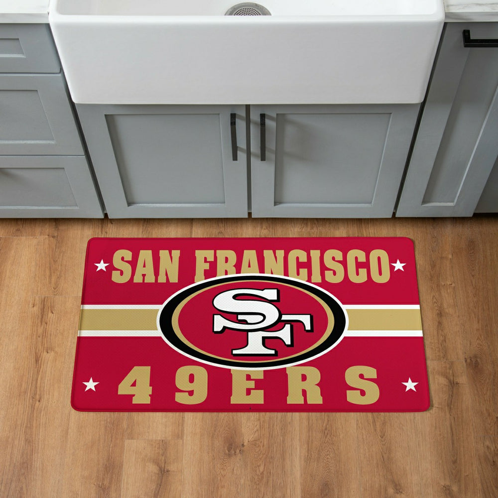San Francisco 49ers Anti-Fatigue Mat, 18"x30"