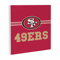 San Francisco 49ers Wood Wall Sign, 12x12