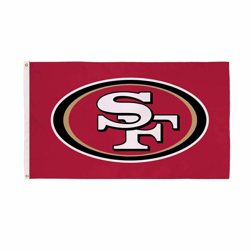 San Francisco 49ers Single Sided Estate Flag with 2 Grommets, 3'x5'