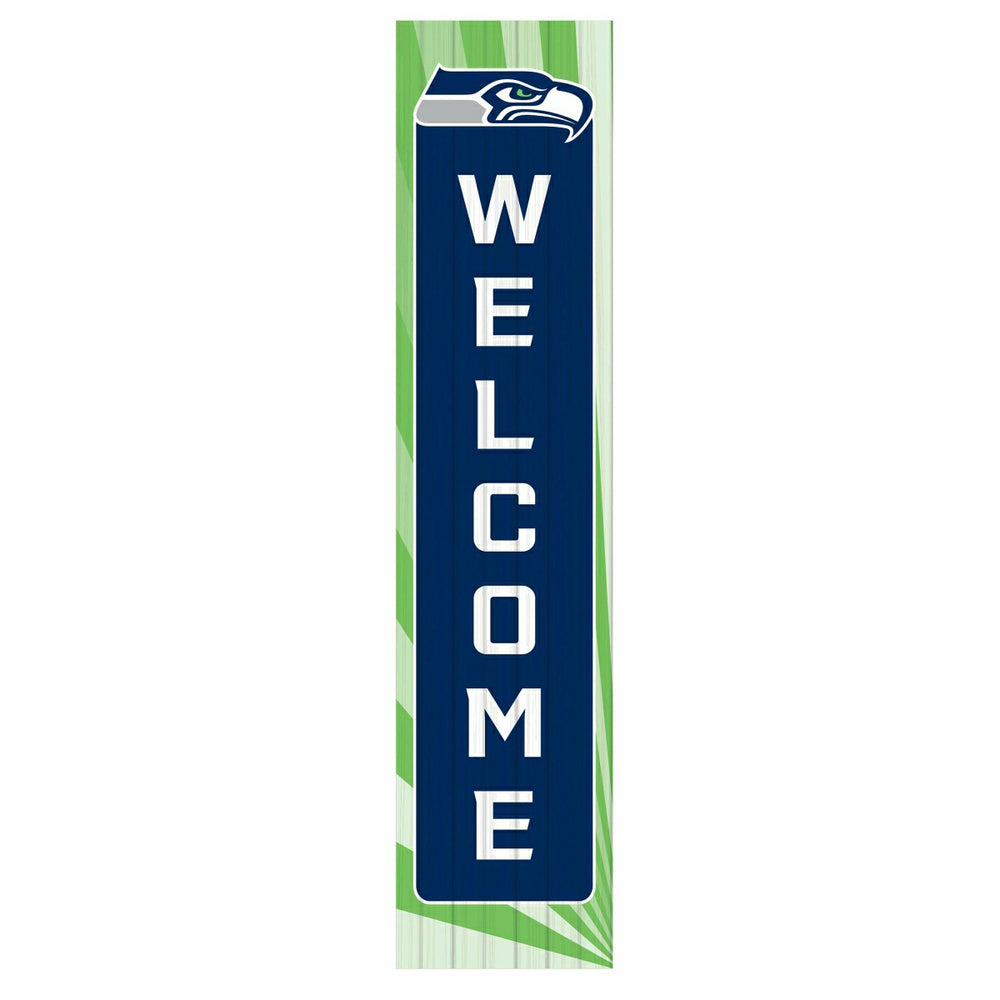 Seattle Seahawks Summer Seasonal Single Sided Large Leaner, 46"