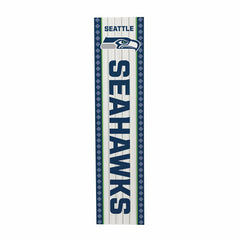 47" Double Sided Leaner, Seattle Seahawks, Christmas