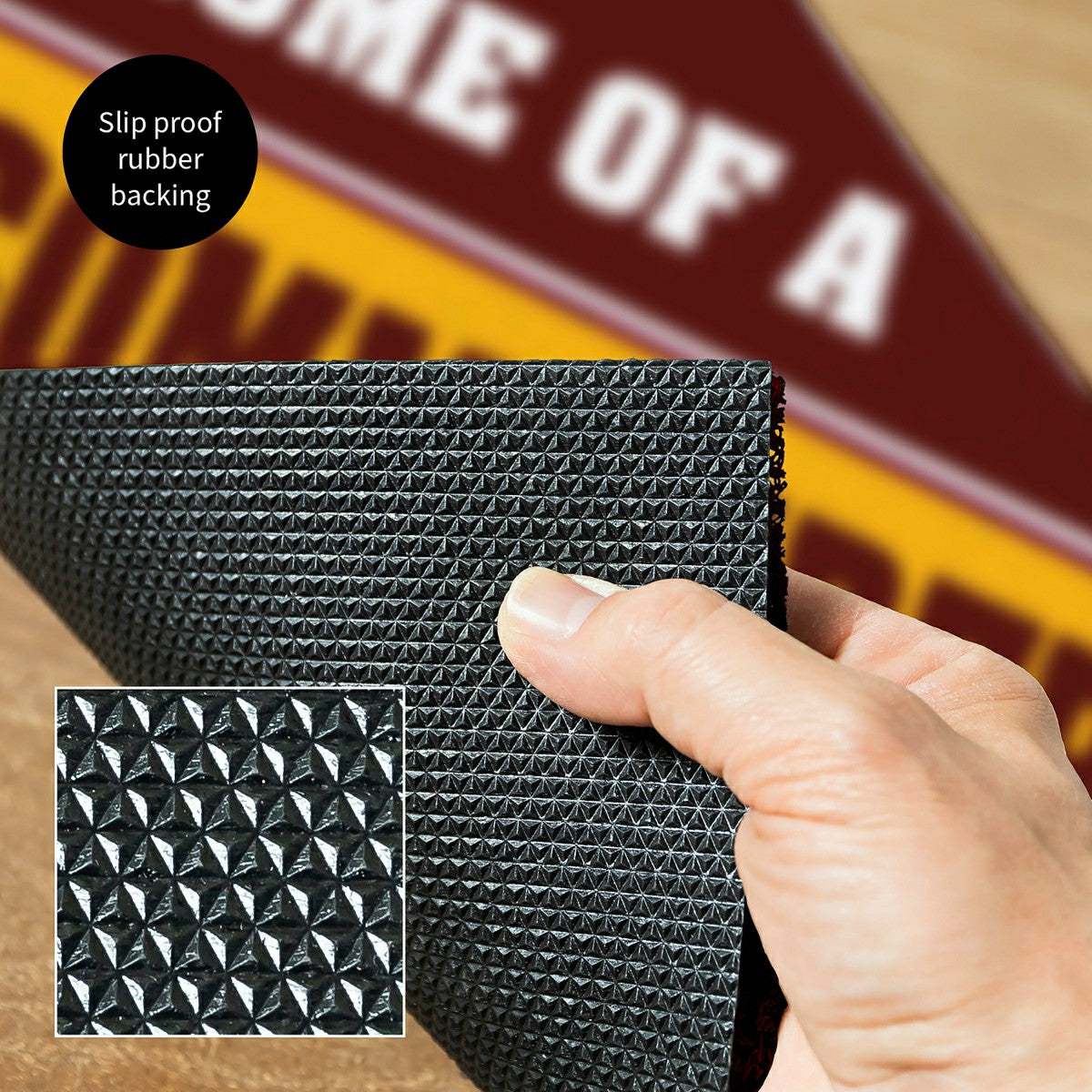 Washington Commanders, PVC Mat COLOR, Home of a Fan