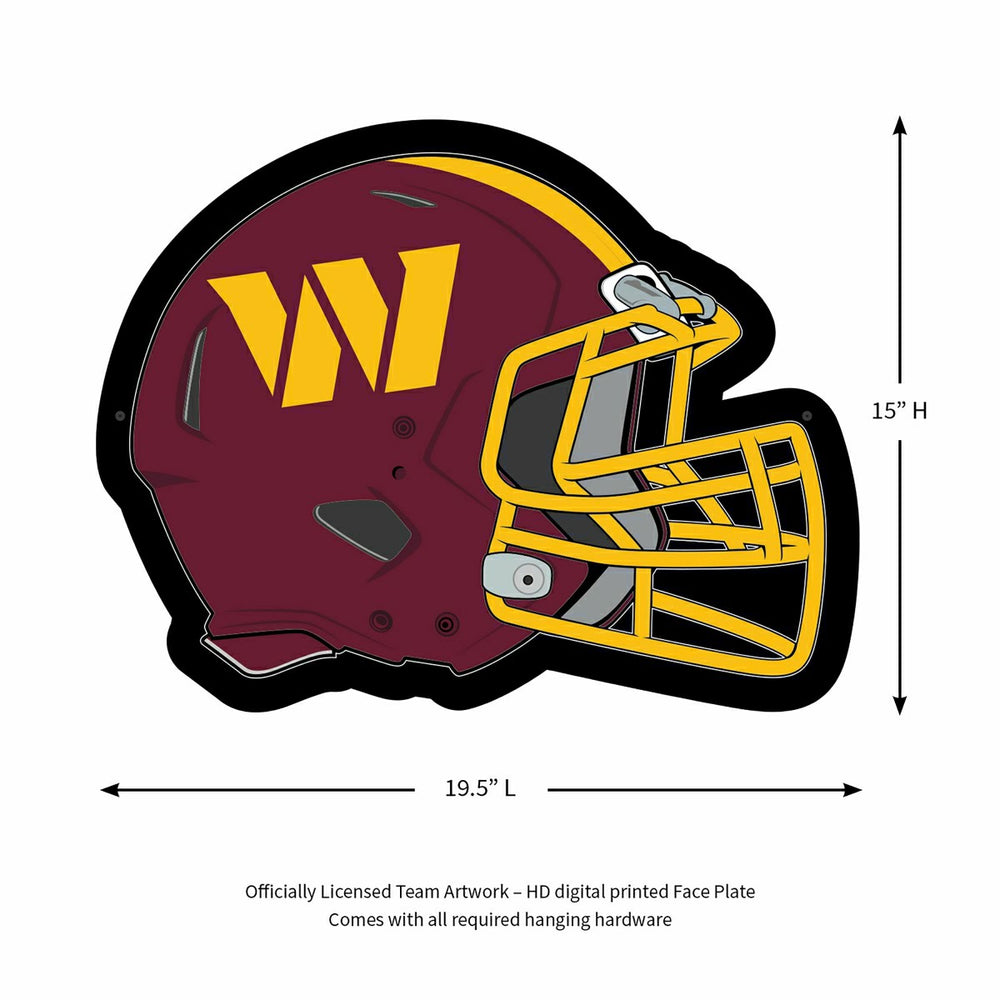 LED Wall Decor, Helmet, Washington Commanders