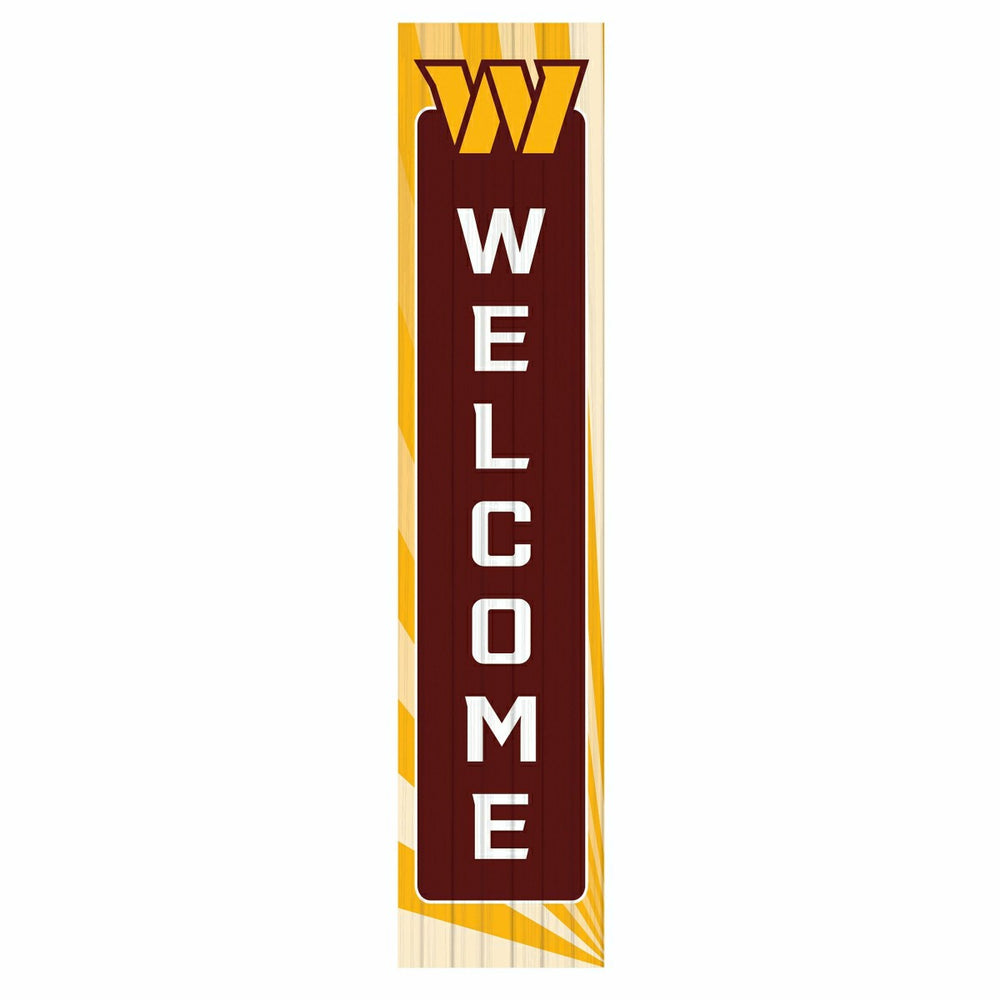 Washington Commanders Summer Seasonal Single Sided Large Leaner, 46"