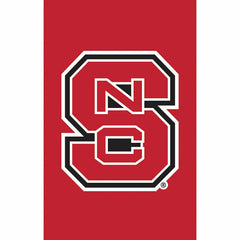 North Carolina State University Applique House Flag