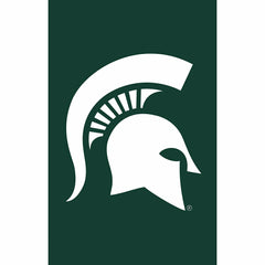 Michigan State University Applique House Flag