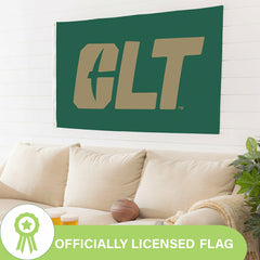 University of North Carolina, Charlotte Single Sided Flag w/ 2 Grommet