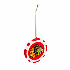 Chicago Blackhawks Game Chip Ornament | MyEvergreen