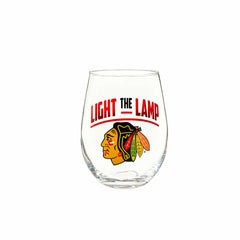 Stemless 17OZ Glass & Tankard 16OZ Gift Set, Chicago Blackhawks