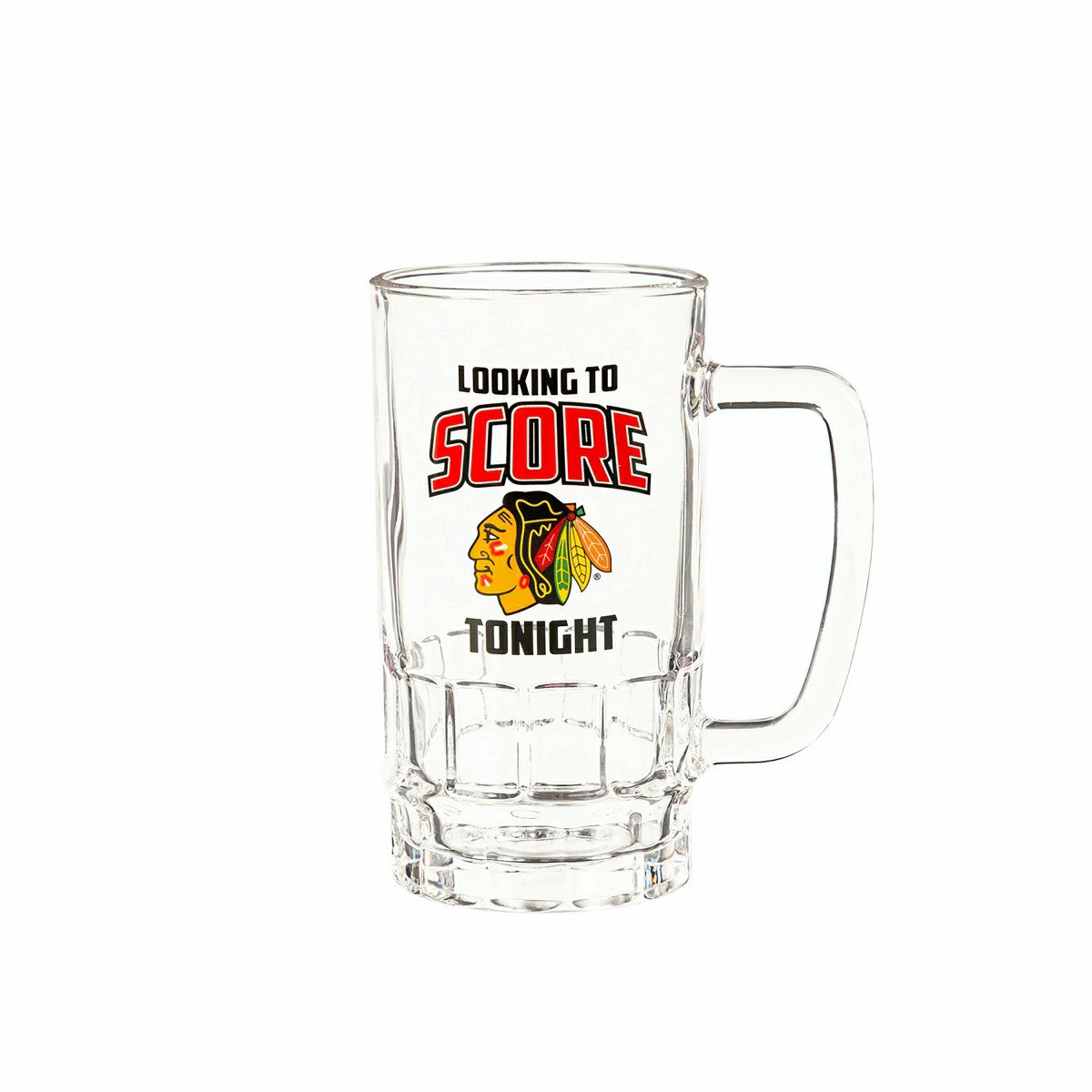 Stemless 17OZ Glass & Tankard 16OZ Gift Set, Chicago Blackhawks