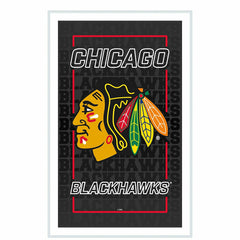 Chicago Blackhawks Hockey Rectangle Neolite LED Decor