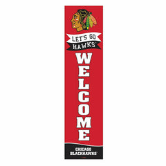 Chicago Blackhawks Large Single Sided Leaner, 46"