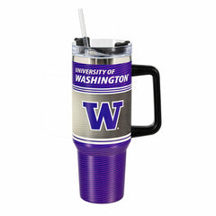 40oz Stainless Steel Canyon Cup w/ Straw, Universitiy of Washington