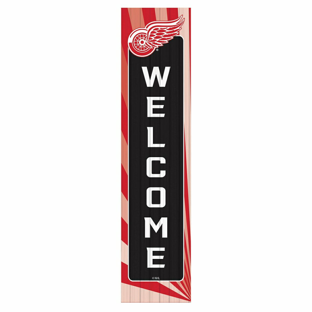 Detroit Red Wings Summer Seasonal Single Sided Large Leaner, 46"