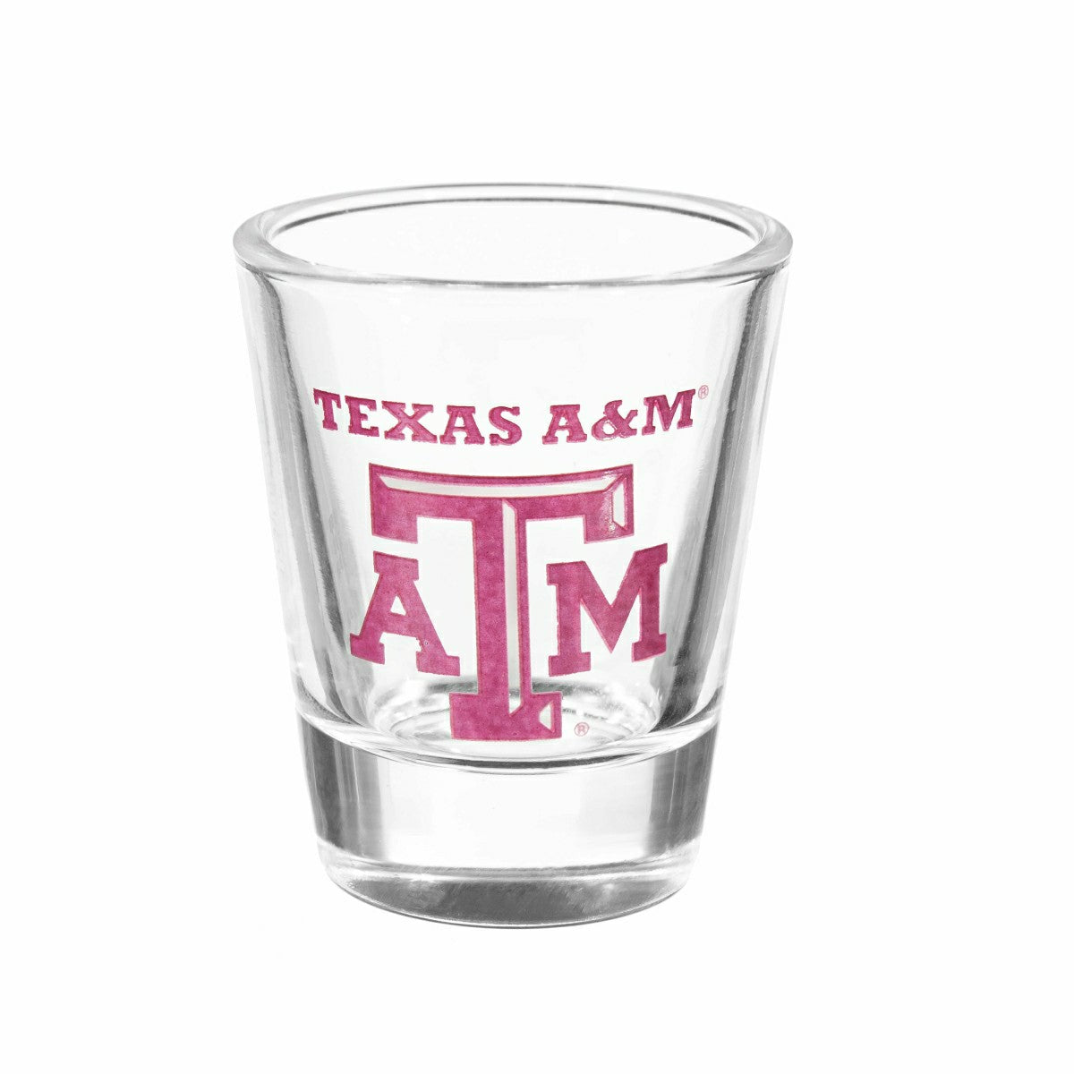 Texas A&M 4-Piece Ceramic and Glass 2oz. Shot Glass Set