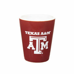 Texas A&M 4-Piece Ceramic and Glass 2oz. Shot Glass Set