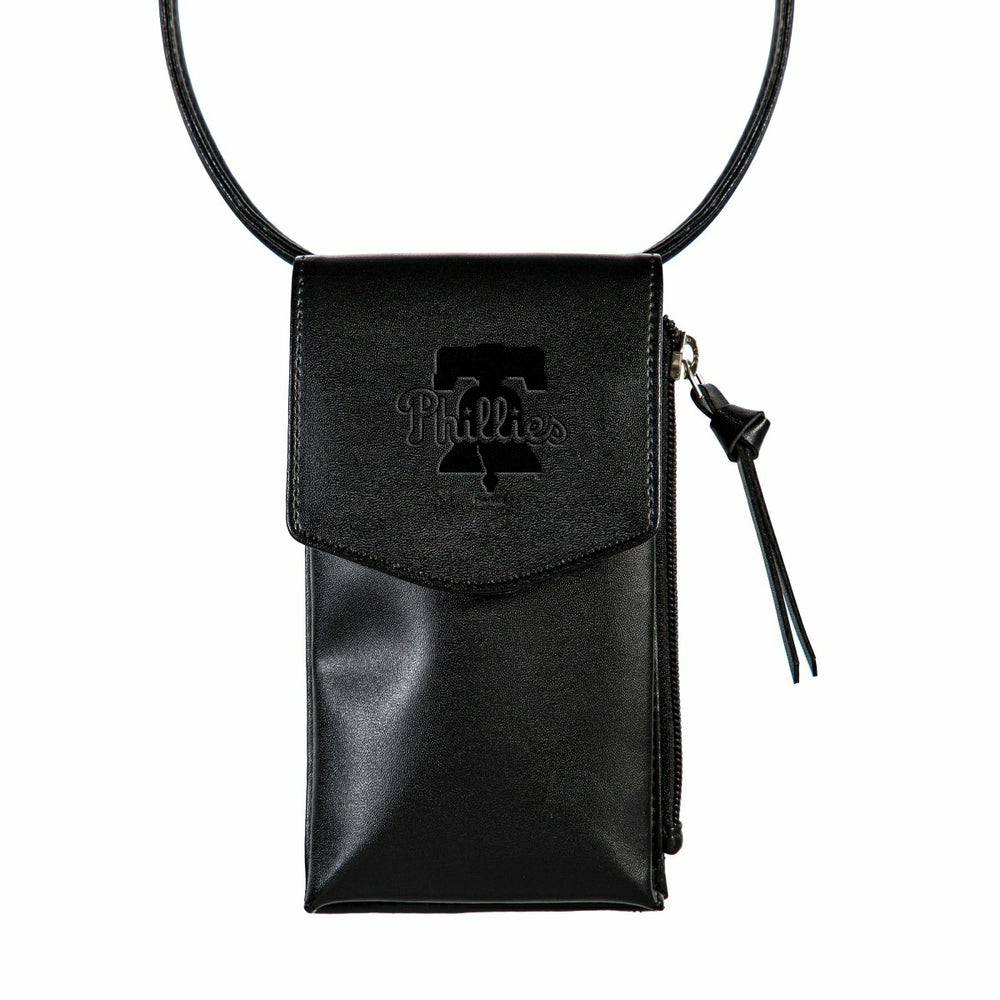 Philadelphia Phillies, Cross Body Wallet, Black