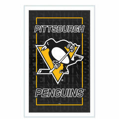 Pittsburgh Penguins Hockey Rectangle Neolite LED Decor