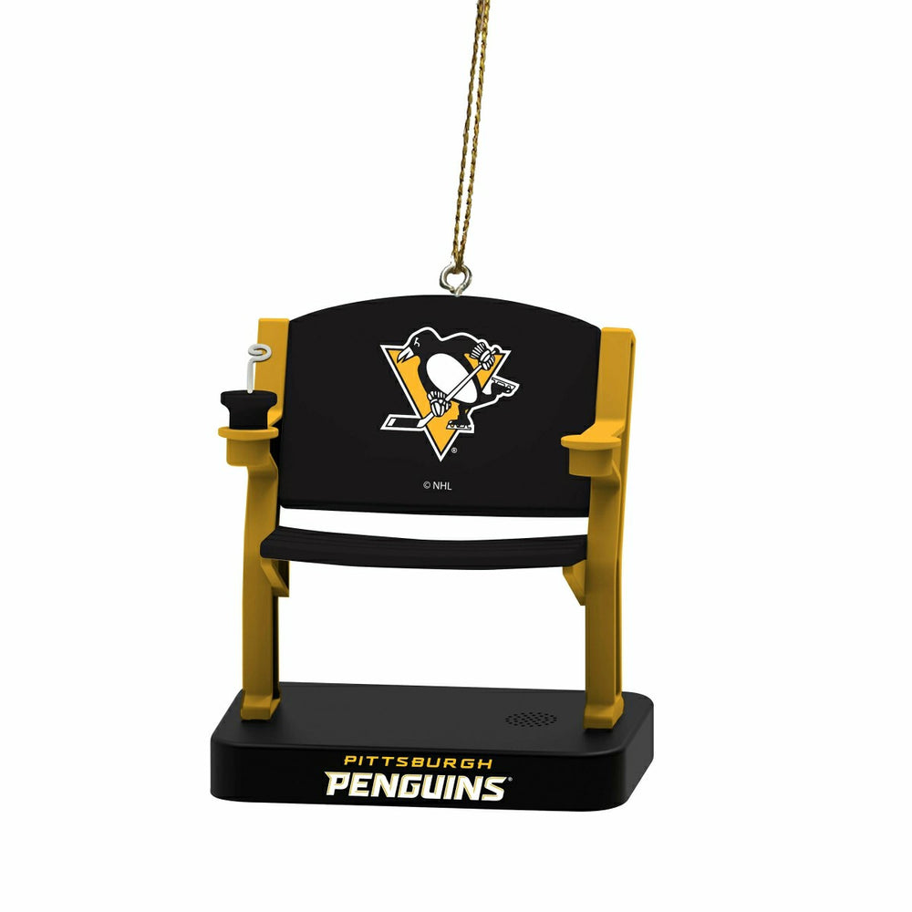 Stadium Seat Ornament, Pittsburgh Penguins