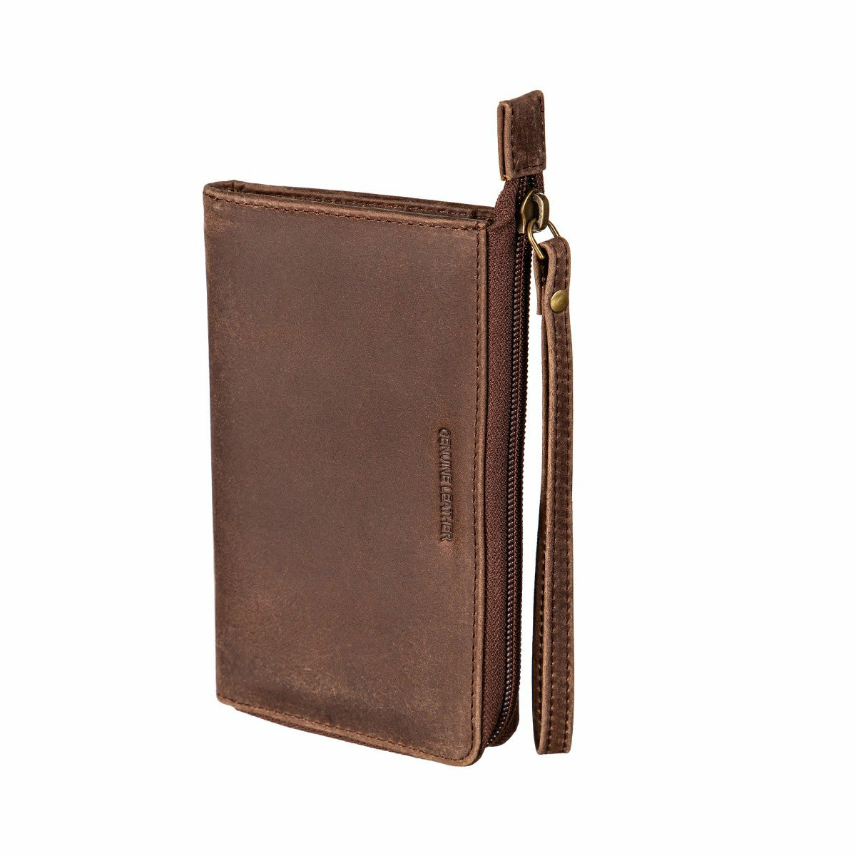 Chicago Cubs Wristlet Wallet Brown