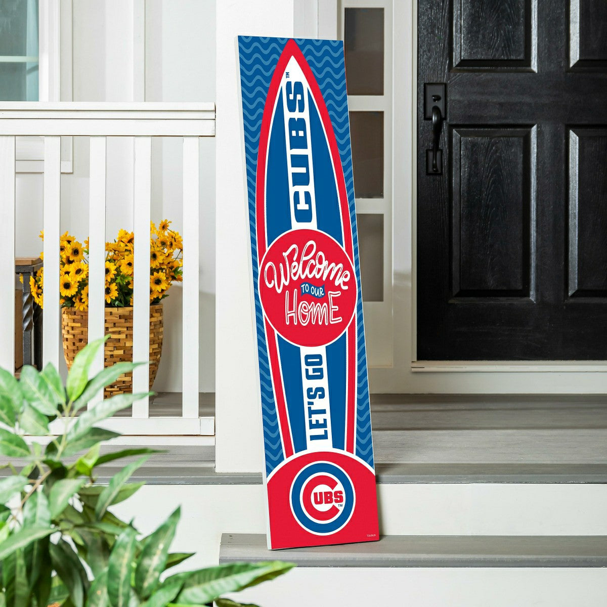 Chicago Cubs Summer Seasonal Surfboard ECM Exclusive 47" Single Sided