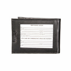 Los Angeles Dodgers Front Pocket Wallet w/ RFID Blocking Black