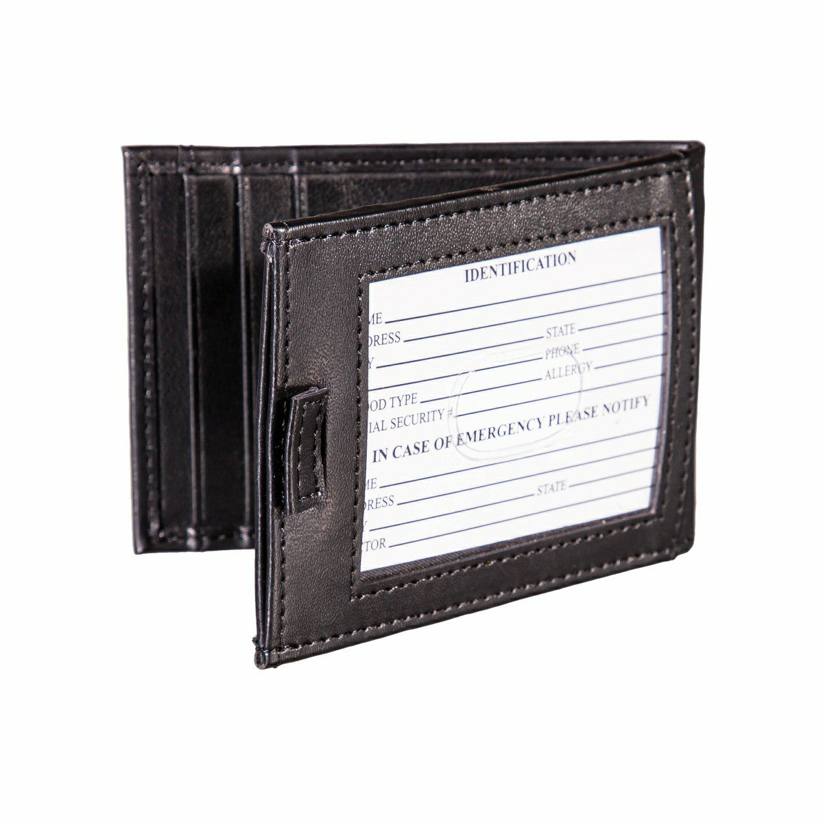 New York Yankees Front Pocket Wallet w/ RFID Blocking Black