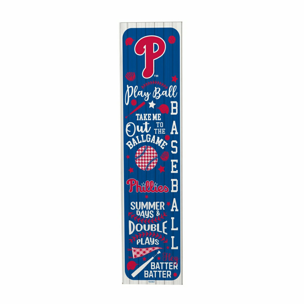 Philadelphia Phillies, Spring Seasonal Leaner, 46" Double Sided