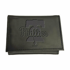 Philadelphia Phillies Tri-Fold Wallet Black