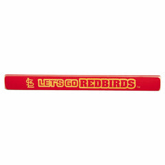 St Louis Cardinals Engraved Wood Sign, 1.5" x 18"